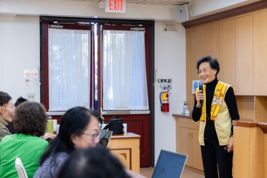 趙林鳳督導分享上課心得。