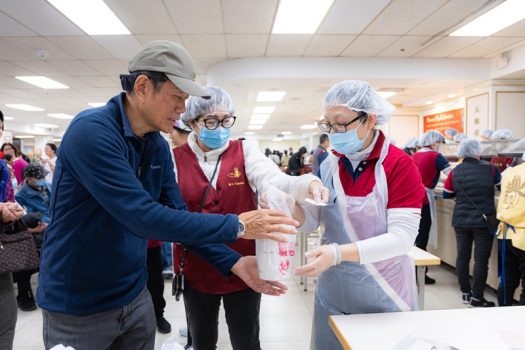 除了堂食，現場亦開放登記外帶。