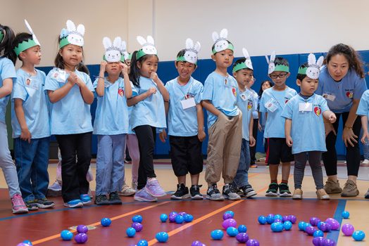 小朋友已蓄勢待發。