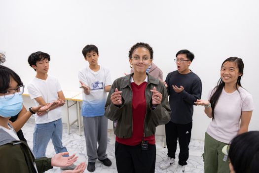 破冰遊戲迅速拉近青年彼此的距離。